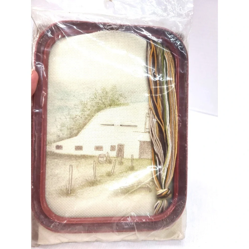 Cathy Needlecraft Inc Cross Stitch Classic Series Mid West Barn 4052-NEW Sealed
